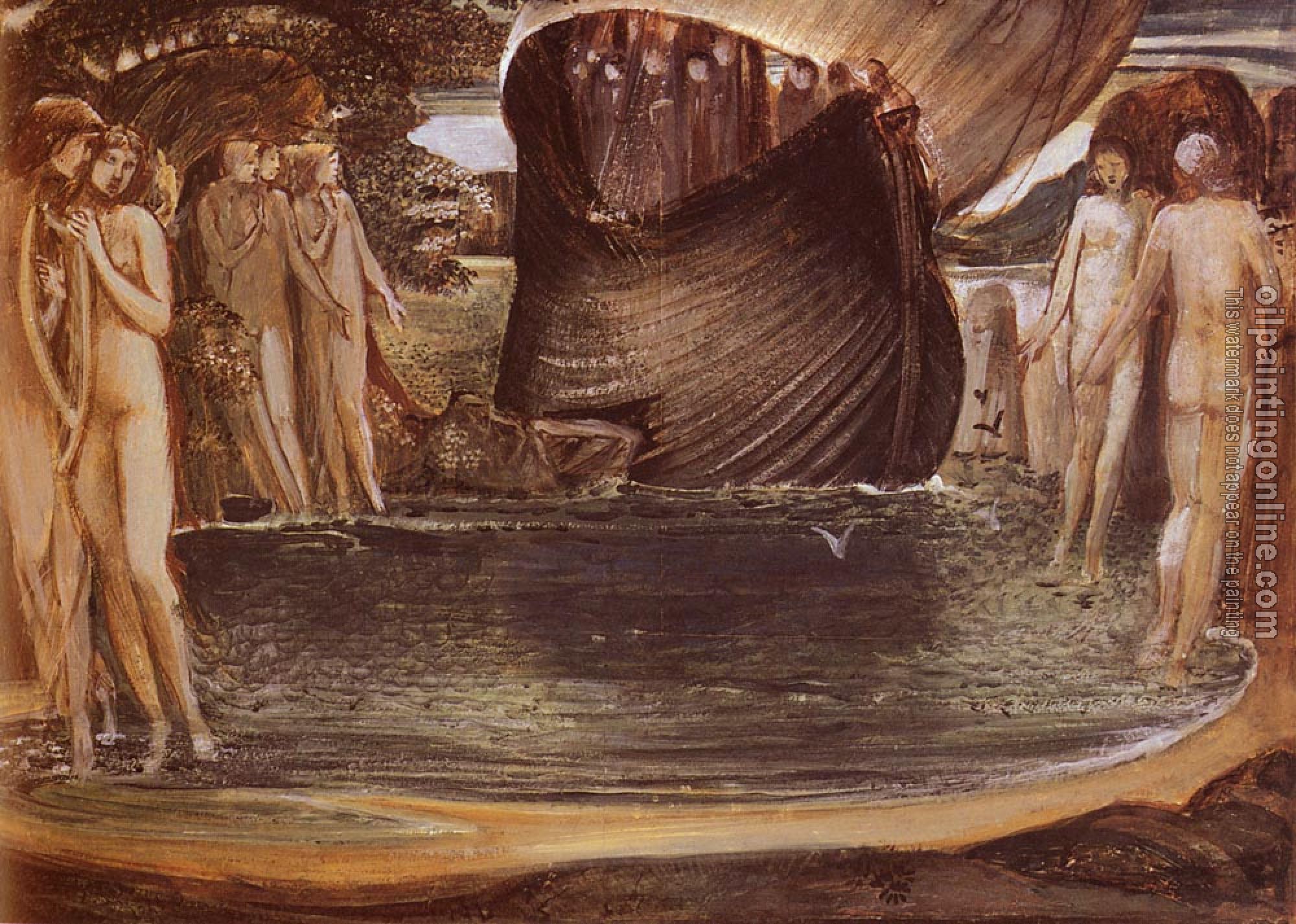 Burne-Jones, Sir Edward Coley - Design For The Sirens